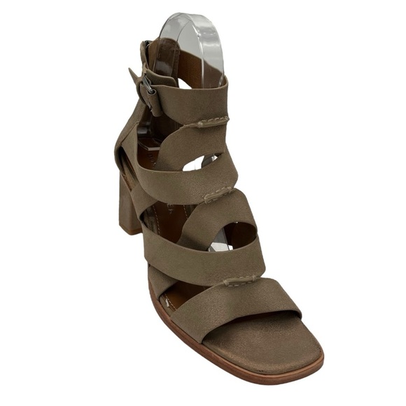 Donald Pliner Izzy Metallic Caged High Heel Sandal Women's Size: 7.5 - Picture 1 of 12